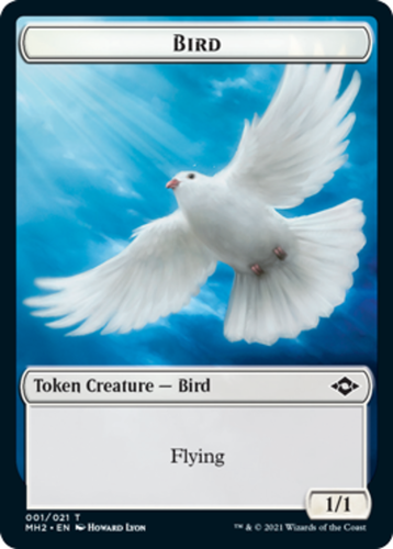 Bird Token Light Play, English Magic the Gathering MTG Modern Horizons 2 - Picture 1 of 1