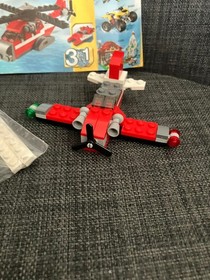 Lego Creator 3in1 Red Thunder Plane. Set number 31013 retired