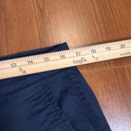 FLAW English Laundry Mens Navy Blue Nylon Blend Pants 33x32 Lightweight Casual - Picture 6 of 10