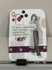 ACEO Print Taylor Swift Quote Pink Purple Woman Collage Art Card Mazerzine — photo 1