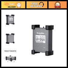 Passive Direct Box - 1/4" to XLR Balanced Converter, Studio Stage DI Box, Impe