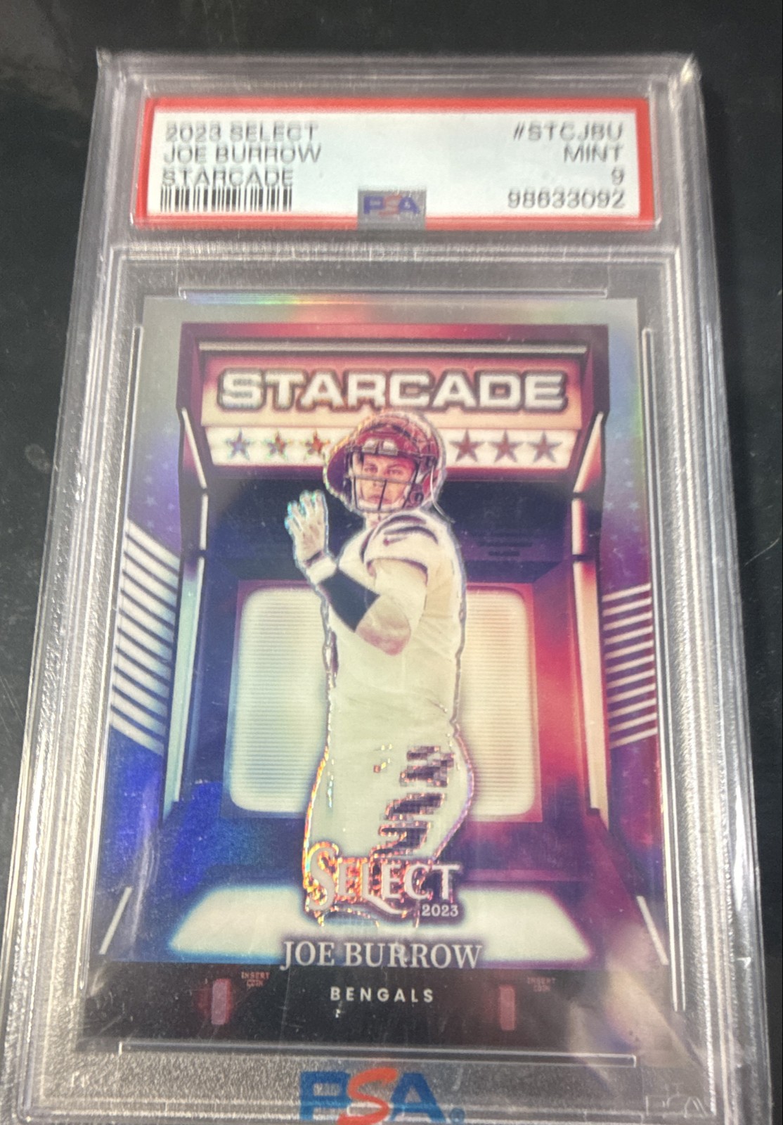 2023 Panini Select - Starcade Joe Burrow #STC-JBU