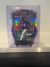 2022 Panini Select Club Level Dalvin Cook #235 Silver Holo Prizm Die-Cut Vikings