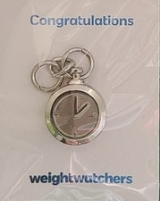 Weight Watchers Program Award WW Silver 2016 "IT'S MY TIME" CLOCK Charm NEW