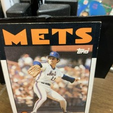 1986 Topps Baseball #414 Tom Gorman - New York Mets