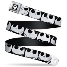 Nightmare Before Christmas | BUCKLE UP Seatbelt Buckle Belt | NEW | UNISEX