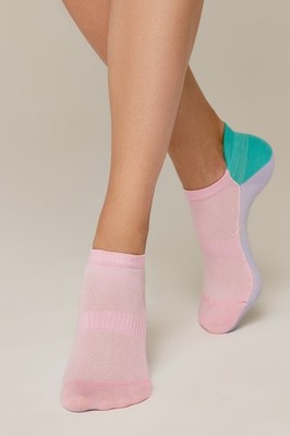 Cotton Ankle Socks Conte Active - With a ''Tongue'' 393