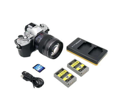 Olympus OM-D E-M10 Mark IIIs 16.0 MP DSLR-Kamera + Lumix 12-35 F-2.8 Objektiv 