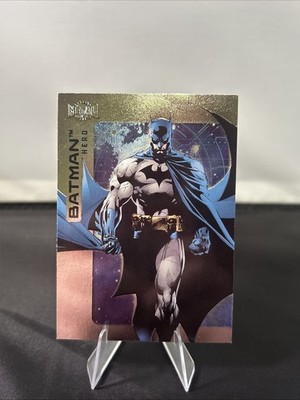#1 BATMAN BRUCE WAYNE 2025 Skybox DC Metal Universe Batman Base