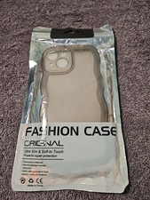 iPhone 14 Case Cute Wave Frame, Curly Shape