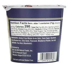 Oatmeal Cup, Blueberry and Hazelnut, 2.5 oz (71 g)