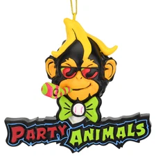 Tree Buddees x Party Animals Logo Official Banana Ball Ornament Limited Edition