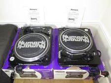 2 x Numark TT-100 direct-drive DJ turntable - PAIR / BOTH WORK PERFECTLY-BOXED