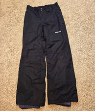 Arctix Youth Large Black Insulated Snow Pants Ski Snowboard Style 1110 Size L/G