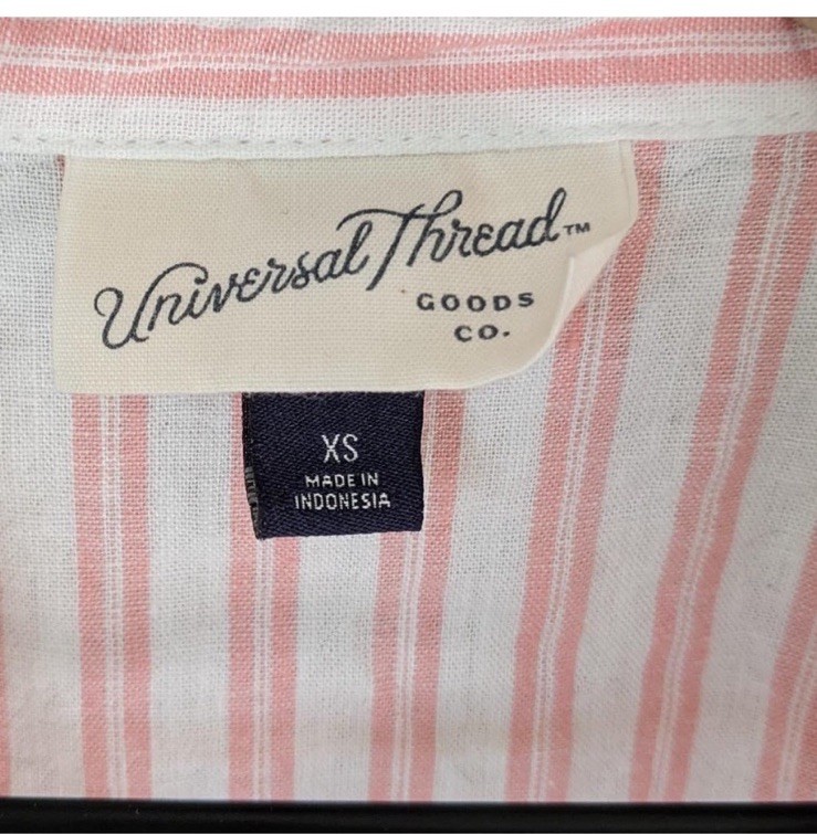 Universal thread long sleeve linen boyfriend fit … - image 4