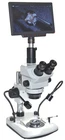 Diamond / Gem Microscope – Darkfield 1:9 Zoom, 115 mm WD, 4K Live Imaging