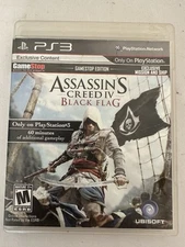 ⚔️ Assassin's Creed IV: Black Flag – GameStop Exclusive Edition (PS3, 2013)