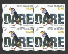 New Zeland Stamps SG 2755 1987 Extreme Sports Bungy Jumping - MINT (r219)