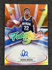2025-26 Topps Chrome Derik Queen RC Future Stars Orange Refractor Auto 21/25