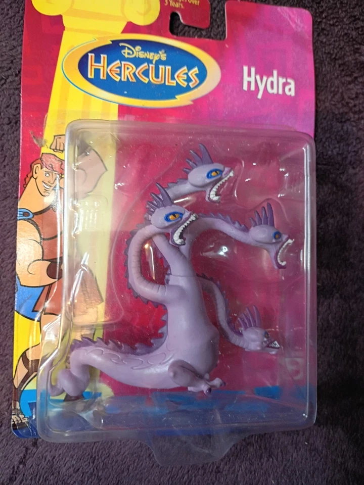 Disney's Hercules Lot Of 4 Megara Pain Panic Hydra Pegasus Figurines New In Box - Image 3 of 4