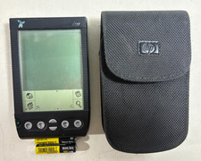 Handspring Visor Black Portable PDA Organizer Palm Pilot w/Stylus HP Case Works