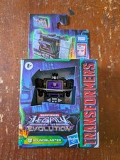 Soundblaster Transformers Legacy Evolution NEW Core Class G1  Decepticon