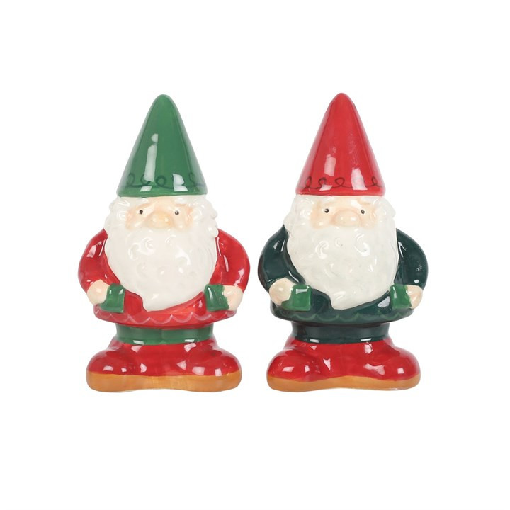 Gnome Salt And Pepper Shakers. Novelty cruet Set.