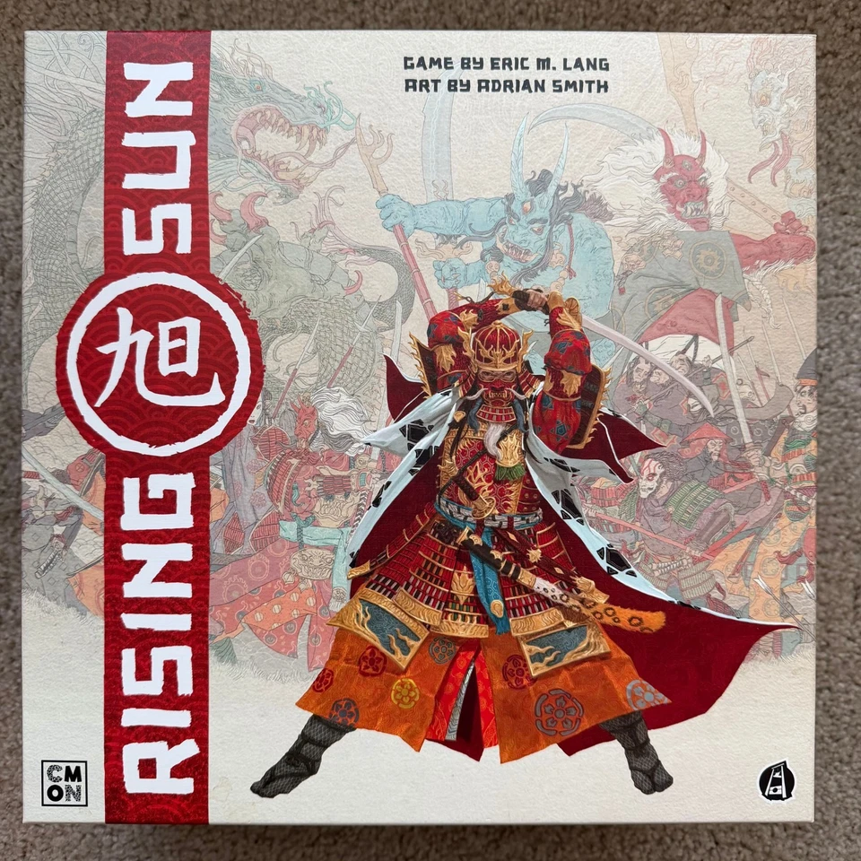 CMON Rising Sun Board Game,  KS Daimyo pledge - Image 2 of 4