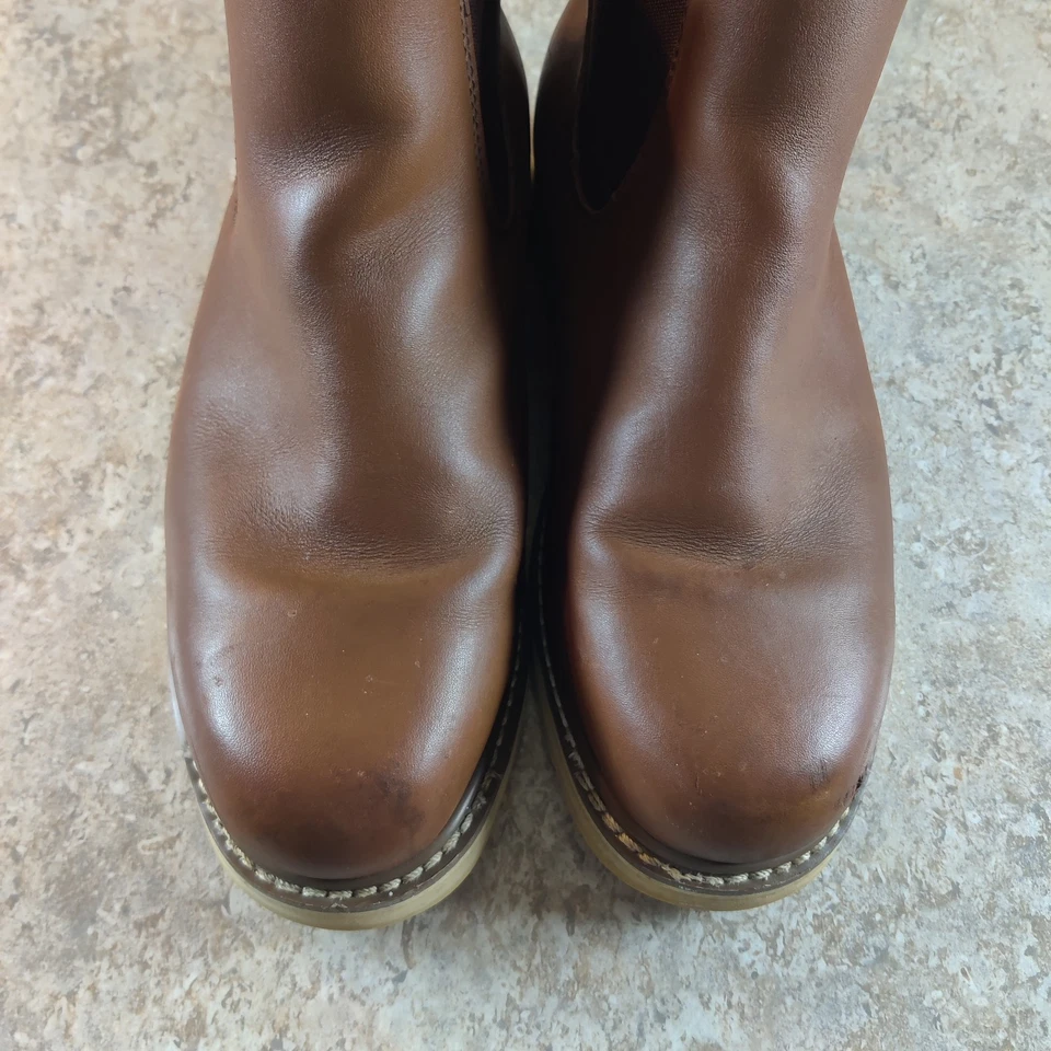 Botas de Trabajo Sears Diehard Para Hombres 12 D Romeo SureTrack Cuero Chelsea *Leer Desc. Foto 3 de 4