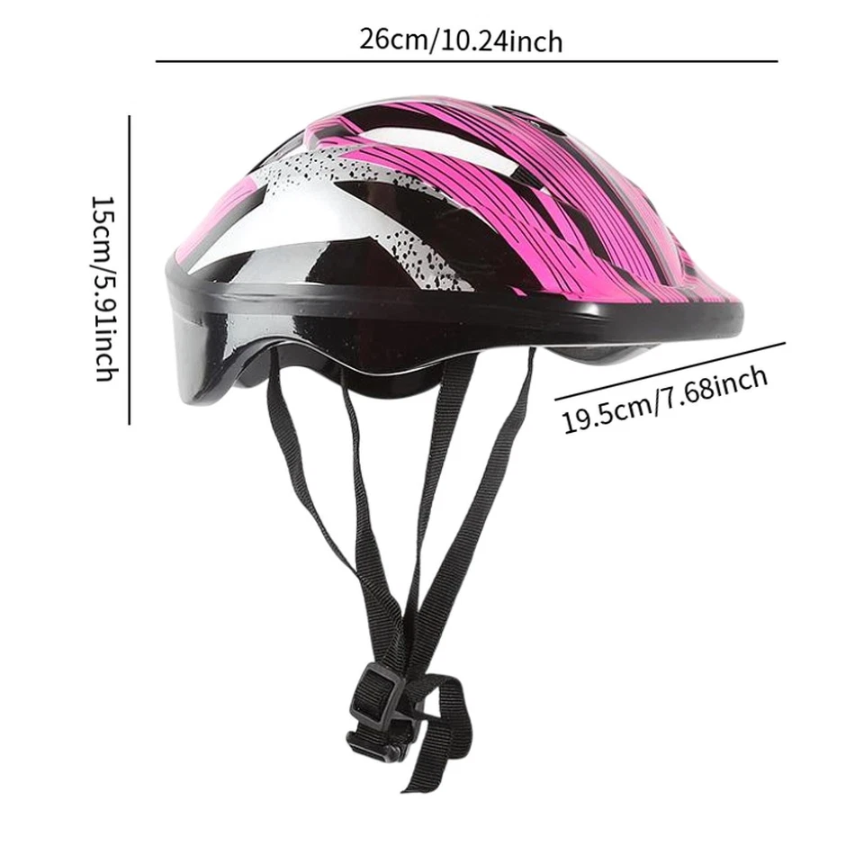 Kinder Fahrrad Helm Tragbare für Bike Reiten Rollerblading Roller Skating Neu - Bild 4 von 4