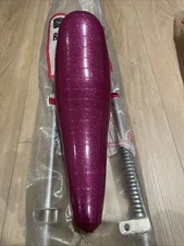 NOS 1968 Sears Screamer Magenta Seat & Shocks w Sissy Bar Muscle Bike