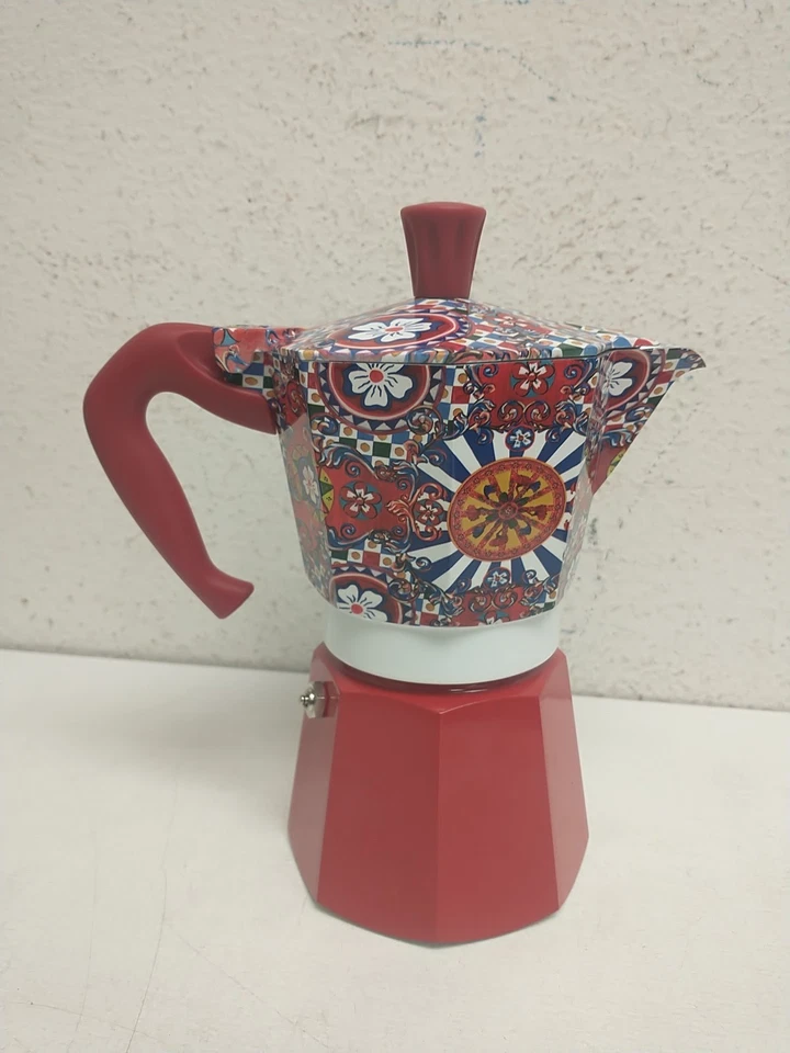 Bialetti Moka Express Dolce & Gabanna Cafetera 6 Tazas Caja Abierta Nunca Usada Foto 4 de 4