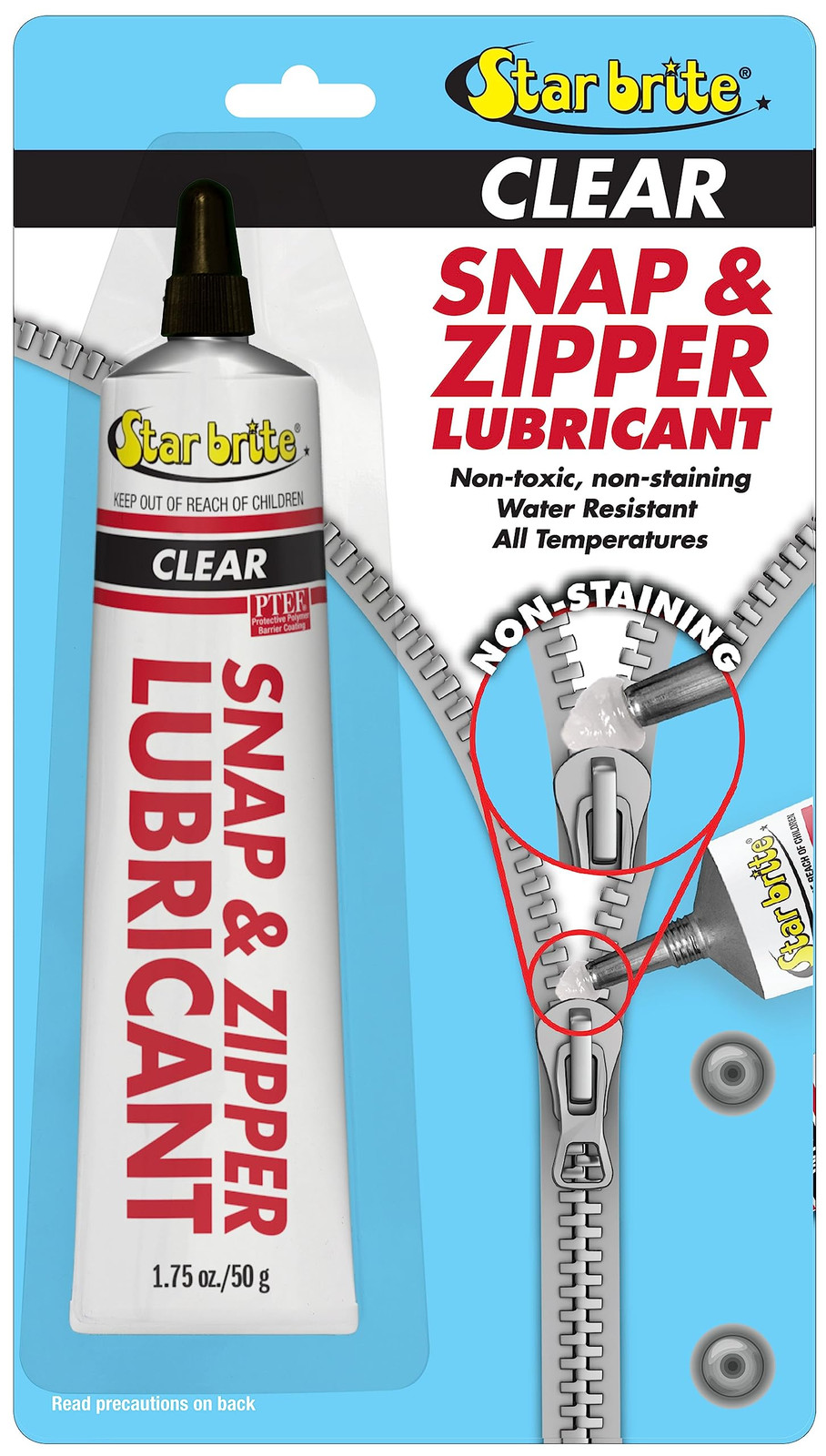 STAR BRITE Lubrificante per Cerniere Lampo e Bottoni Automatici - (Q0H)