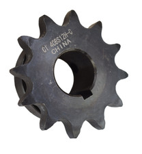 40 Roller Chain Sprocket 12 Teeth 3/4" Bore 40B12-3/4 40BS12H-3/4