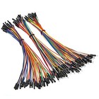120pcs Assorted Jumper Wire Kit - 10cm, 20cm, 30cm (M-M, M-F, F-F) for Arduino