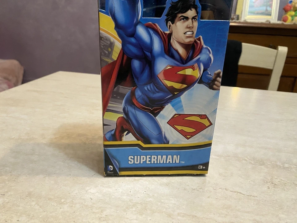 Action figure Superman Mattel 2014 Dc Comics 12” nuovo in box da collezione - Immagine 3 di 4