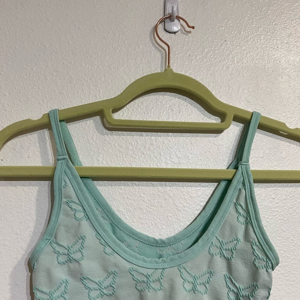 Urban Outfitters Out from Under Green Butterfly Camisole Sz XS/S eBay