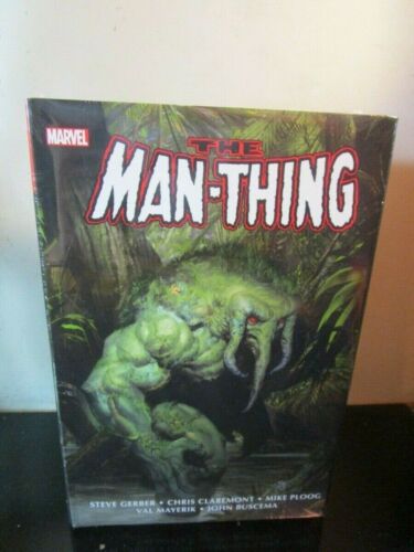 The Man-Thing Omnibus Olivetti Cover New Printing Marvel Comics HC Sealed - Picture 5 of 6