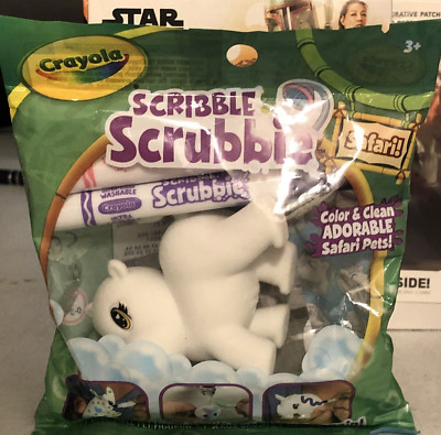 Crayola Scribble Scrubbie Safari Pets Replacement Hippo Biko Coloring Wash Paint