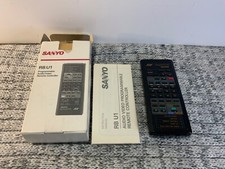 OEM Sanyo AV Programmable Remote Control RB U1 Working Audio Video TV VCR CIB