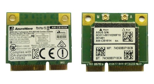 Asus All In One Pc 110 Wlan Bluetooth 4 0 Mini Pcie Card Realtek Rtl81ae Ebay