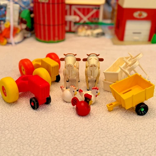 Vintage FP Little People YOU CHOOSE Farm #951 Parts Animals Accessories 1968-86