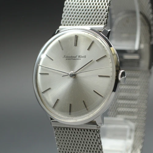 ▶RARE [EXC+5] IWC Schaffhausen Old Inter Cal. 401 33mm Men's Manual Watch U372