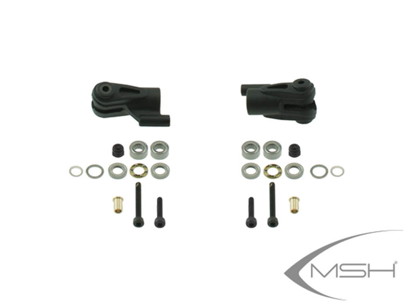 Tail Blade Holder Set - MSH Protos 380 : MSH41176
