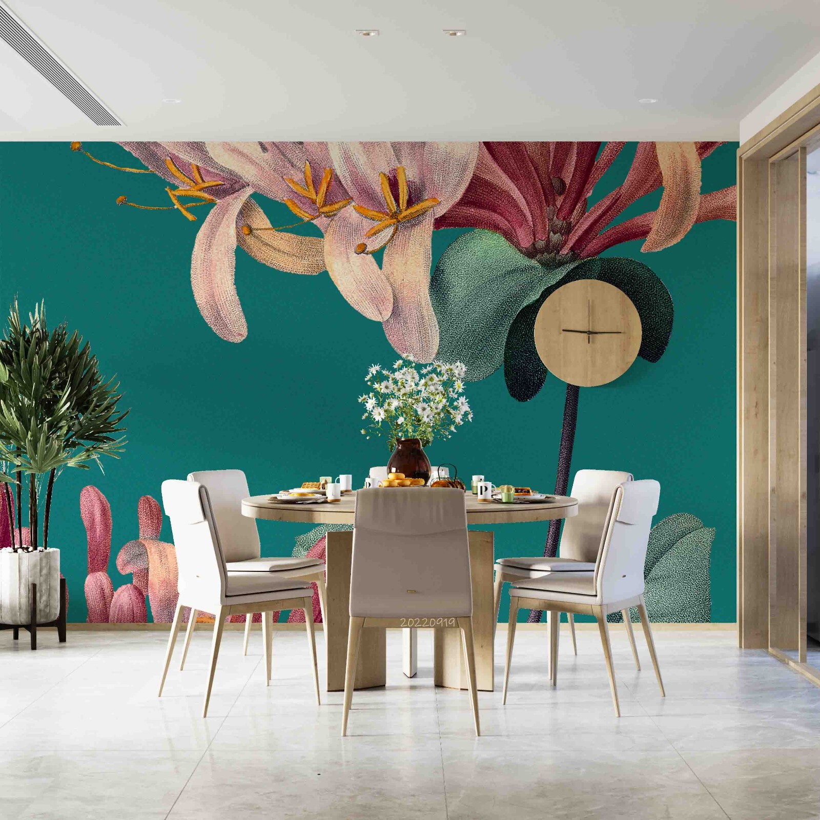 3D Floral Spring Green Wallpaper Wall Murals Removable Wallpaper eBay