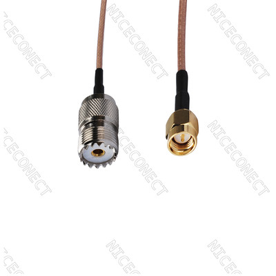 Adattatore SO239 A SMA Femmina Cavo RF RG316 Con Connettori SO239 - Foto 3