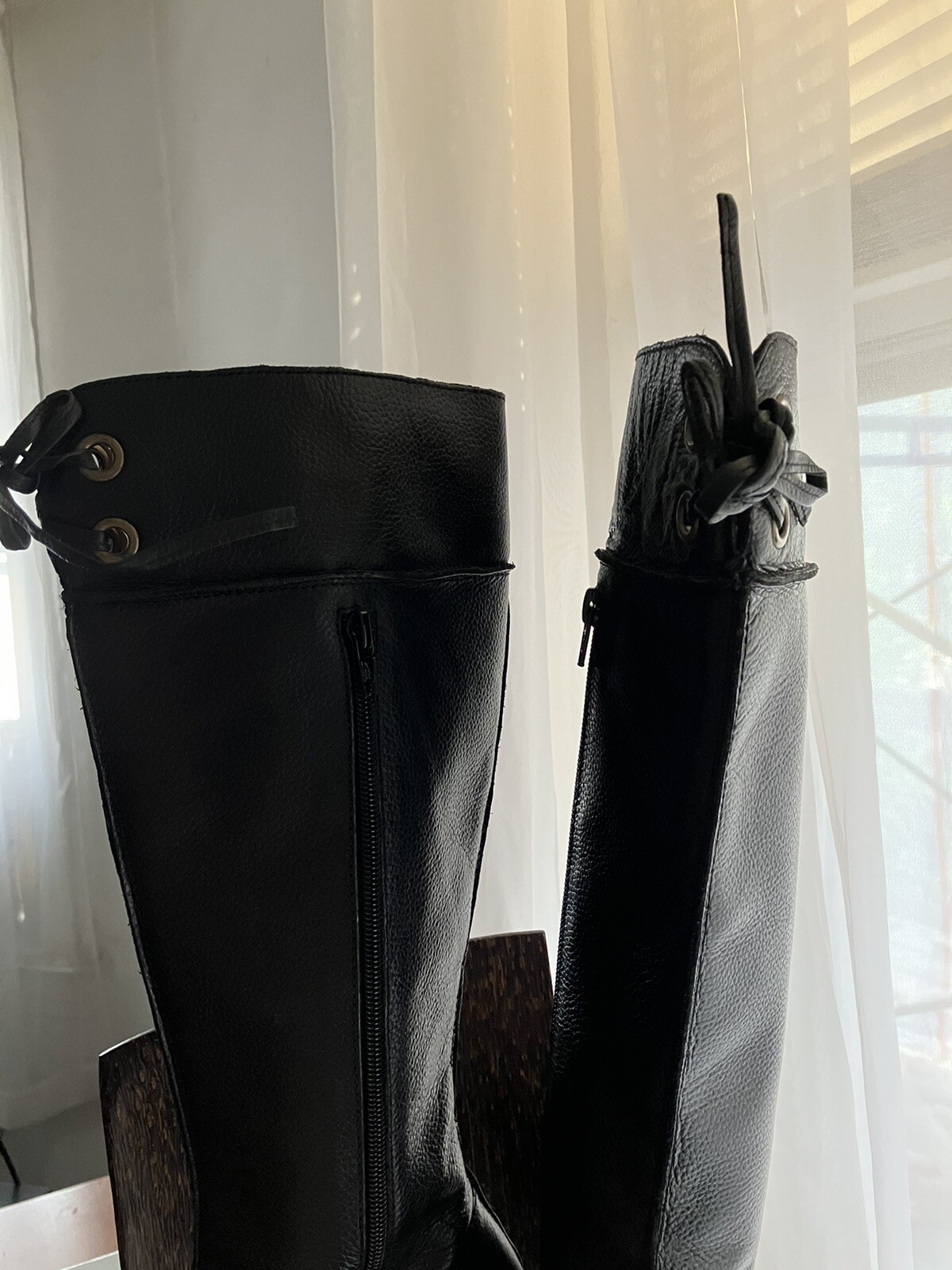 Steven by Steve Madden " Luciah " Boots size 7.5 Dark Brown side zipper image 6