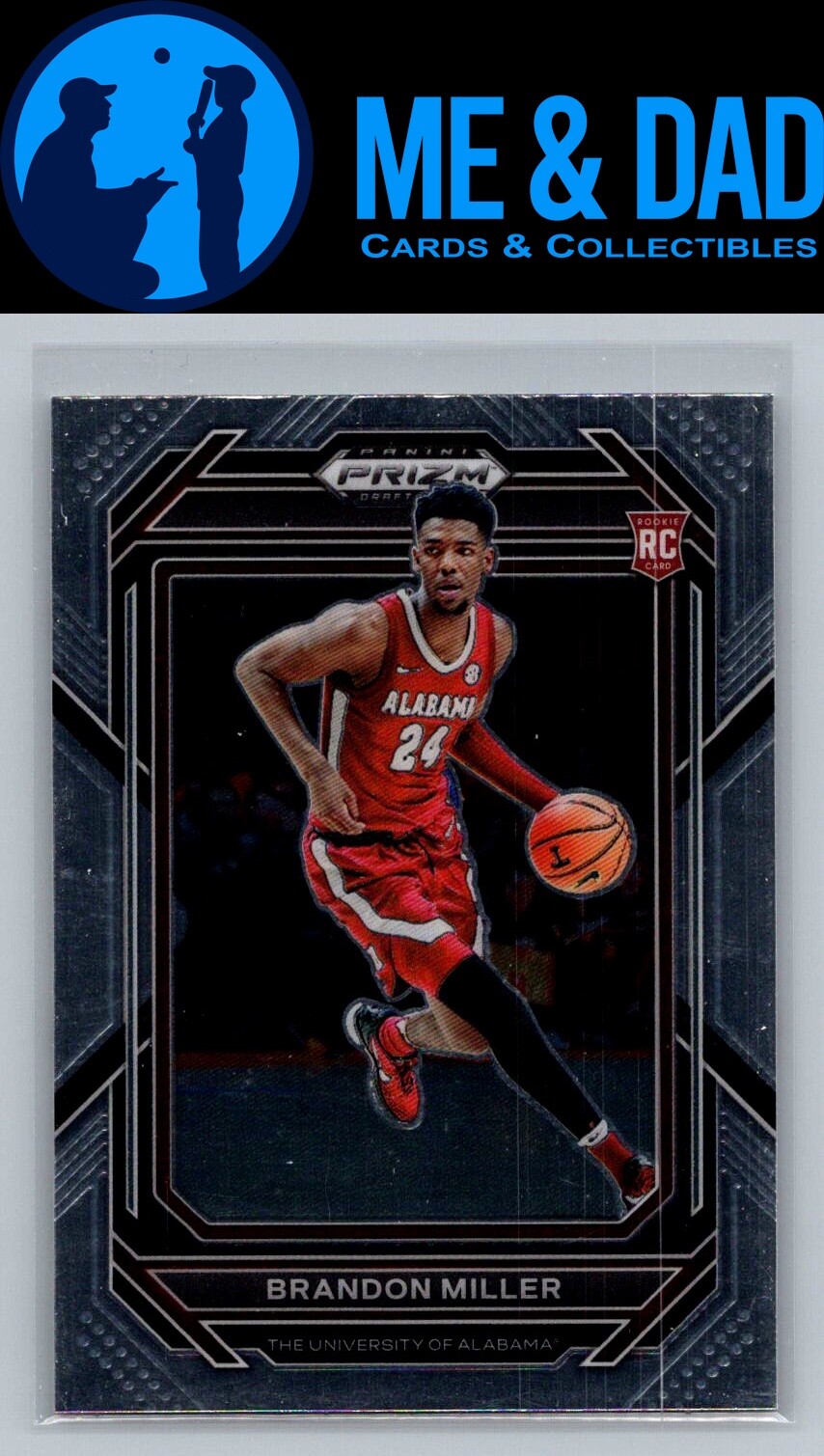 2023 Panini Prizm Draft Picks #63 Brandon Miller