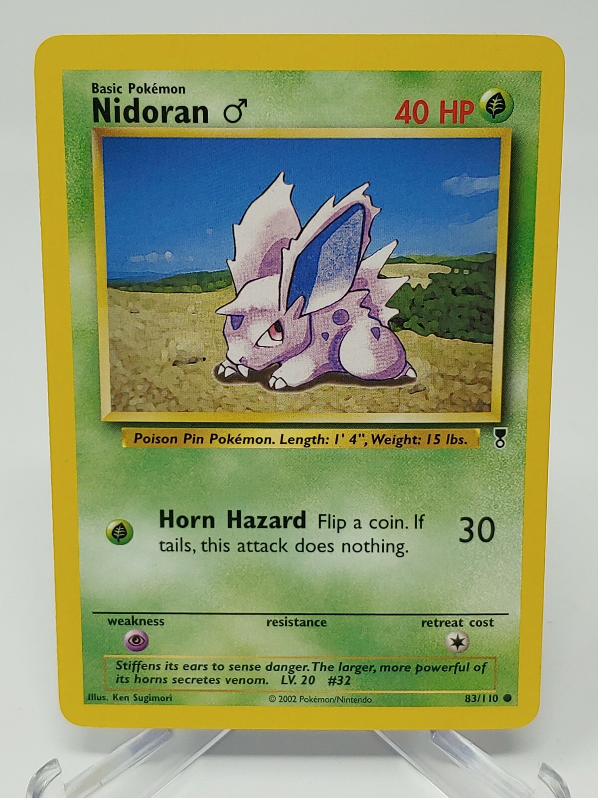 Pokemon Nidoran 83/110 Legendary Collection