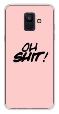 Coque en silicone imprimée compatible Samsung Galaxy A6 2018 Citation 10 - Photo 1/3